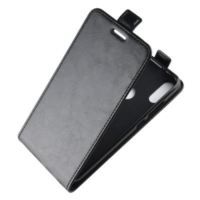 R64 Pattern Single Fold Edge Up and Down Vertical Flip PU Leather + Soft TPU with Card Slot and Magnetic Buckle Protective Case for Xiaomi Mi Play 