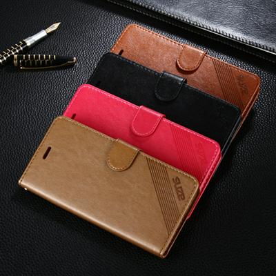 Business Solid Color PU Leather + Soft TPU with Card Slots and Stand Wallet Protective Cover Case for Xiaomi Mi 6 