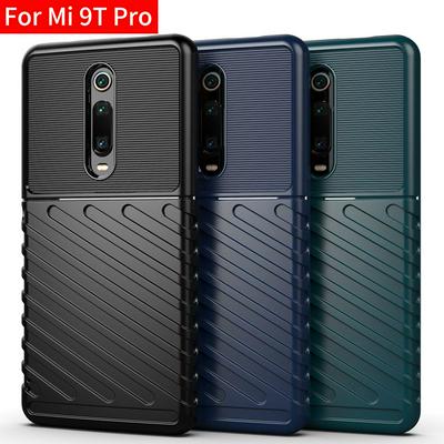 Anti-Fingerprints Shockproof Soft TPU + Hard Back Cover Case for Xiaomi Redmi K20 / K20 Pro / Mi 9T / Mi 9T Pro