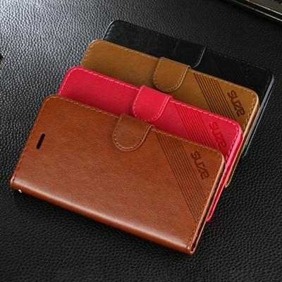 Business Solid Color PU Leather + Soft TPU with Card Slots and Stand Wallet Protective Cover Case for Xiaomi Redmi 4 / 4X 