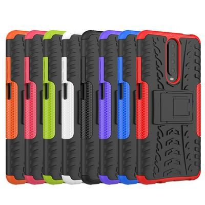 Dazzle Pattern 2 in 1 Detachable Hard PC + Soft TPU with Kickstand Back Cover Case for Xiaomi Redmi K30