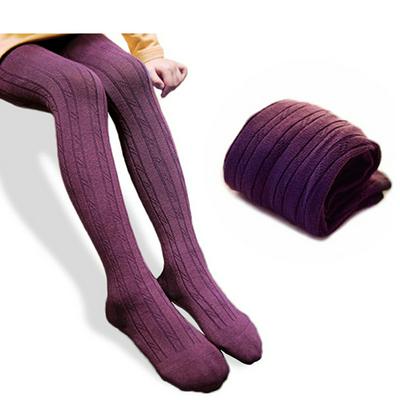 The New Children's Cotton Korean Stripes Knitting Pantyhose Socks in 2019