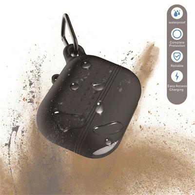 Waterproof Airpods Pro 3 Case Keychain AirPod Earbud Charging Bluetooth Earphone Protective Cover Case 
