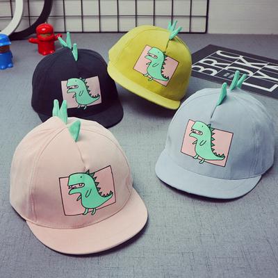 Kid's Dinosaur Hat Cute Baseball Cap Fun Sun Protection Hat for 2-5 Years Old