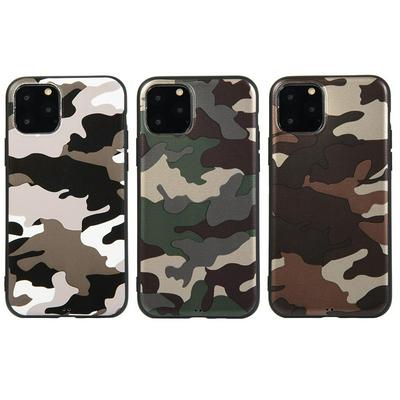 Camouflage Pattern Shockproof Soft TPU Back Cover Case for iPhone 11 Pro 5.8