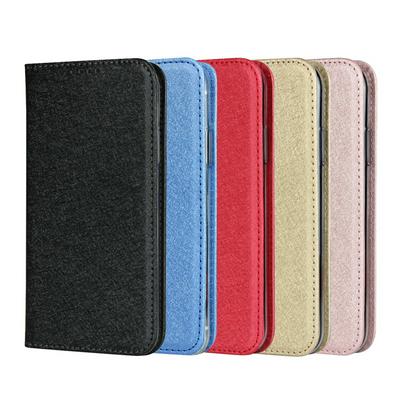 Silk Pattern Fashion Wrist Strap Style Strong Magnetism Shockproof Side Flip PU Leather + Transparent TPU with Card Slots and Stand Wallet Case for iPhone 11 Pro 5.8
