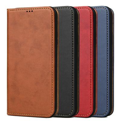 PU iPhone Case XSmax Multifunctional Retro Frosted Horizontal Flip Leather Case Card Slot Wallet Case Cover for iPhone XSmax with Holder 