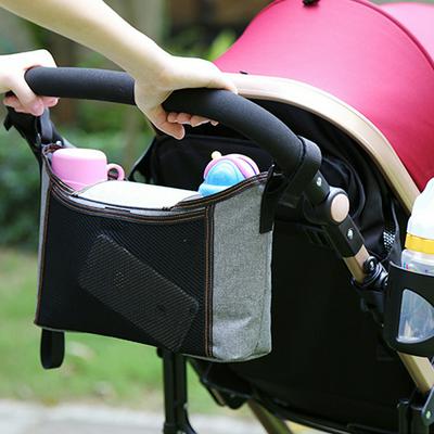 Baby Stroller Organzier Waterproof Thermal Storage Bag with Flap