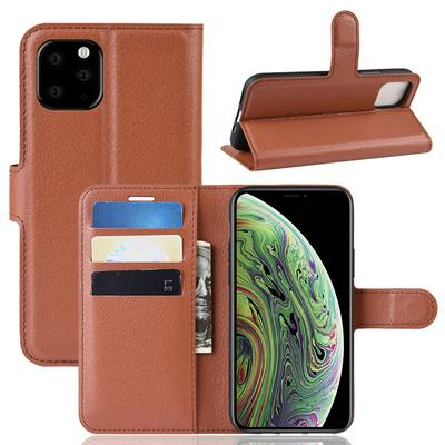 Apple iPhone 5.8 inch PU Leather Phone Case Flip Wallet Cover Phone Holder Open Left and Right with Phone Holder Wallet for Apple iPhone 11 Pro