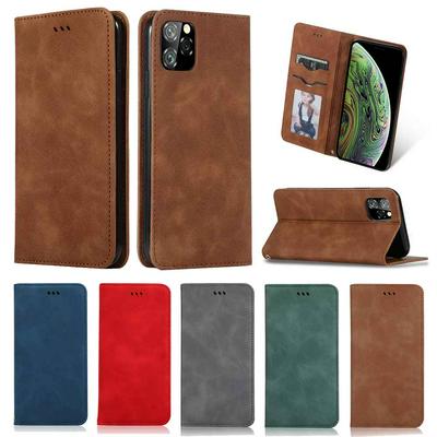 Retro Pattern PU Leather + Soft TPU Card Slots with Stand Support and Wallet Picture Frame Protective Case for Apple iPhone 11 Pro(5.8)