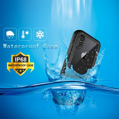 Shellbox A Series IP68 Waterproof Anti-Scratch Hard PC + Soft TPU Back Cover Protective Case for iPhone Xs Max 6.5