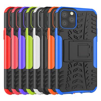 Dazzle Pattern 2 in 1 Detachable Hard PC + Soft TPU with Kickstand Back Cover Case for iPhone 11 Pro 5.8