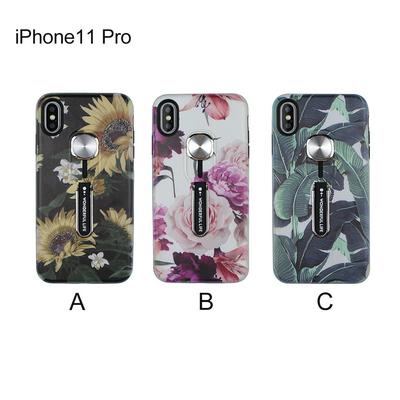Wallet Phone Case for iPhone 11 Pro(5.8), Shockproof Hard Phone Cover With Colorful Magnet Car Bracket