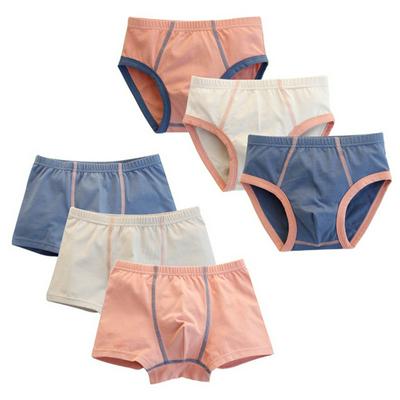 3pcs Boy's Cotton Briefs Comfortable Underwear with Elastic Waistband