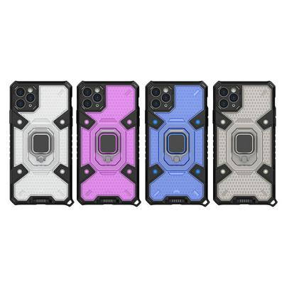 For iPhone 11 Pro Max(6.5) Space PC+TPU Magnetic bracket Protective case