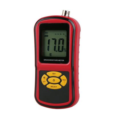 BENETECH GM640 Digital LCD Grain Moisture Meter with Measuring Probe Tester for Corn Wheat Rice Bean Wheat Hygrometer Moisture Instrument