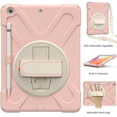 For iPad 10.2 (2019/2020) Morandi Series (No Mirror) Anti-drop PC+Silica gel Tablet Cover with Pen Slot