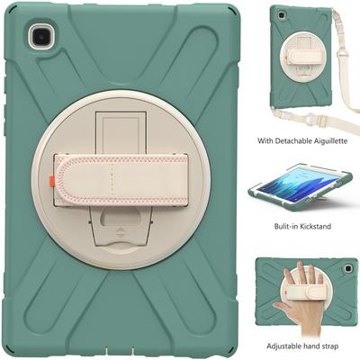 For Samsung Galaxy Tab A7 10.4 (2020) SM-T500 Morandi Series (No Mirror) Anti-drop PC+Silica gel Tablet Cover