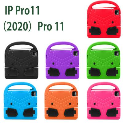 Solid Color Shockproof Soft EVA Foam with Handle Stand Back Cover Protective Case for iPad Pro 11 (2020)