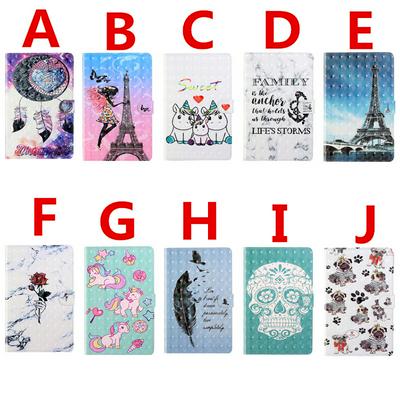 Colored Painting Shockproof Scratch Resistant Clamshell PU Leather +TPU Tablet Protective Cover with Magnetic Clasp for iPad Pro 11(2020)