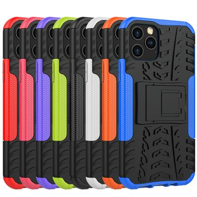 Dazzle Pattern 2 in 1 Detachable Hard PC + Soft TPU with Kickstand Back Cover Case for iPhone 12 (6.1)