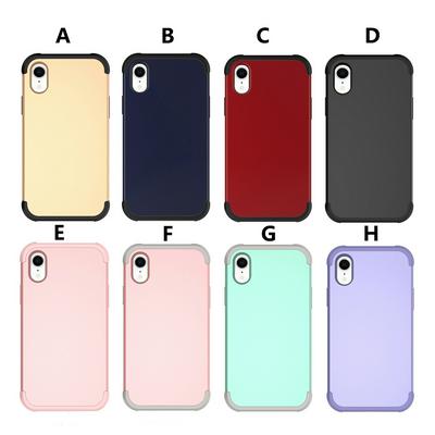 Detachable 3 in 1 Hybrid Hard PC + TPU Back Cover Case for iPhone XR 6.1