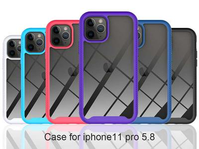 For iPhone 11 Pro(5.8) Starry Sky Anti-slip Shock-proof Drop-proof Acrylic+TPU+PC Back Cover Case