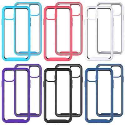 For iPhone 11 Pro Max(6.5) Starry Sky Anti-slip Shock-proof Drop-proof Acrylic+TPU+PC Back Cover Case