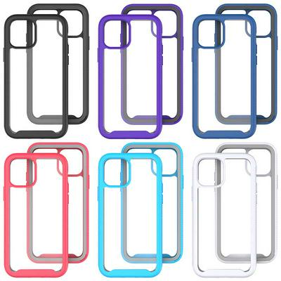 For iPhone 12/12 Pro(6.1) Starry Sky Anti-slip Shock-proof Drop-proof Acrylic+TPU+PC Back Cover Case