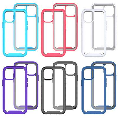 For iPhone 12 mini(5.4) Starry Sky Anti-slip Shock-proof Drop-proof Acrylic+TPU+PC Back Cover Case