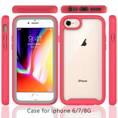 For iPhone 7 / 8 Starry Sky Anti-slip Shock-proof Drop-proof Acrylic+TPU+PC Back Cover Case