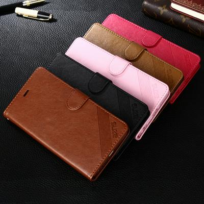 Business Solid Color PU Leather + Soft TPU with Card Slots and Stand Wallet Protective Cover Case for iPhone 6 Plus / 6S Plus