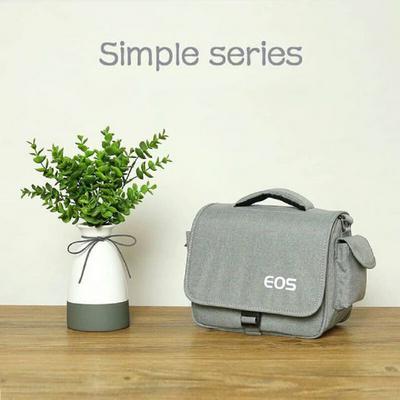 Digital Camera Photography Bag SLR Single Shoulder Crossbody Waterproof Wax Dye Canvas Chest Bag