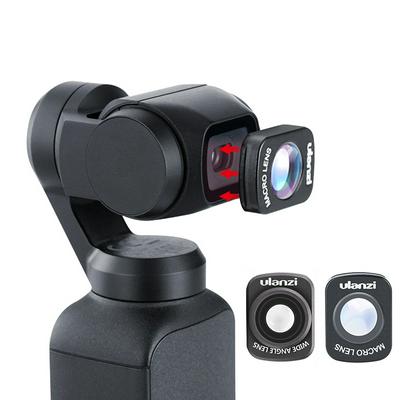 Ulanzi OP-5 / OP-6 Magnetic Mini Wide Angle Macro Lens for Dji Osmo Pocket 10X HD 4K Macro Lens Gimbal Accessories 