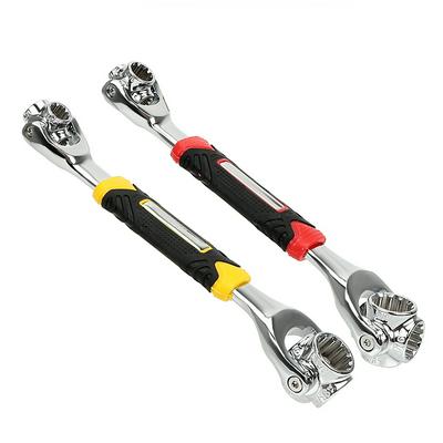 Car Repair Tools DIYWORK Torque Wrench Ratchet Double Head Tools Fluted Bolts