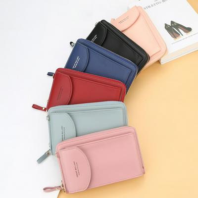 Women's Roomy Pockets Crossbody Bags Stylish Vertical Phone Purse