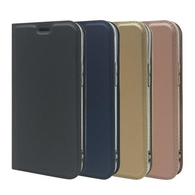 Solid Color Voltage Shock-Absorption Side Flip PU Leather + Soft TPU with Card Slot and Stand Wallet Case for iPhone 12 (5.4)