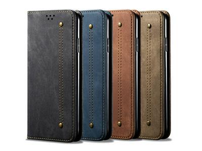 Vintage Nail Shockproof PU Leather + Soft TPU with Card Slots and Stand Support Wallet Cover Case for Samsung Galaxy S10 5G