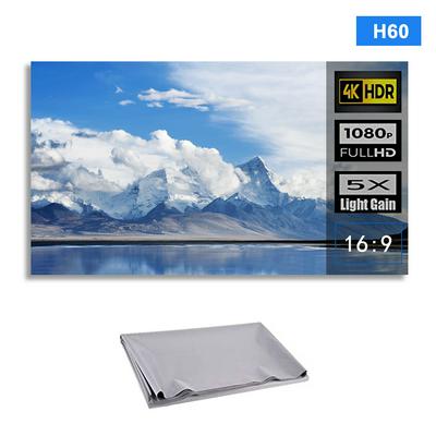 High-definition Portable Strong Light Metal Light-resistant Simple Foldable Projector Screen