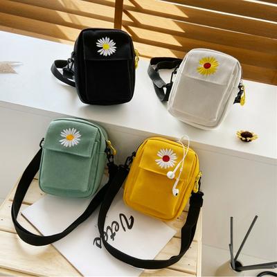 Korean Version ins Harajuku Style Student's Wild Canvas Bag Fashion Casual Shoulder Messenger Bag