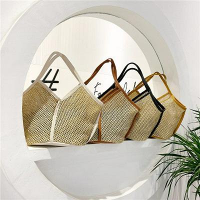 Summer New Fashion All-match Woven Beach Bag Women's Single Shoulder Bag