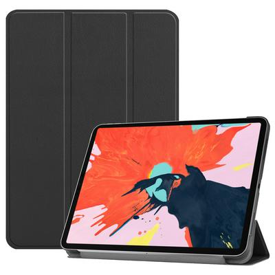 Custer Solid Color Trid-fold Viewing Stand PU Leather Auto Wake Up Protective Cover Case iPad Pro 12.9（2018）