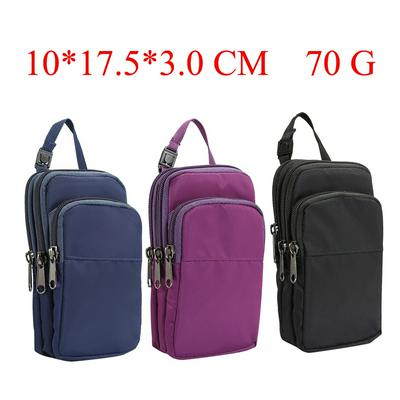 Crossbody Phone Pouch Casual Nylon Waist Phone Pack Compatible with 6.3inch Phones