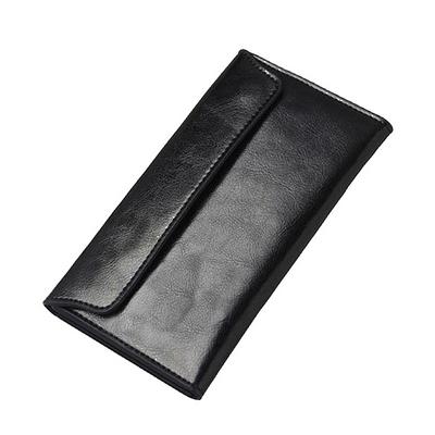 Women's Leather Wallet Ultra-thin Soft Long Purse Card Holder Handbag Envelope bag