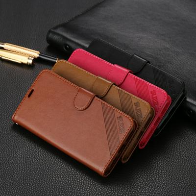 Business Solid Color PU Leather + Soft TPU with Card Slots and Stand Wallet Protective Cover Case for Xiaomi Redmi 6 Pro / Mi A2 Lite 