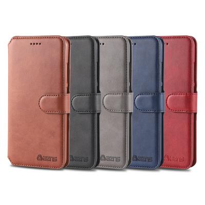 Calf Pattern Shockproof Side Flip PU Leather + Soft TPU Card Slots with Picture Frame Magnetic Buckle and Stand Wallet Case for Xiaomi Redmi 6A