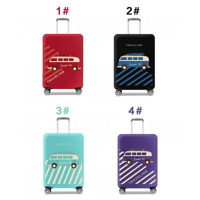 Trolley Dustproof Cartoon Pattern Fashion Anti-Dirty Elastic High Quality Stretch Luggage Protective Cover for 20/24/28/30 Inches 