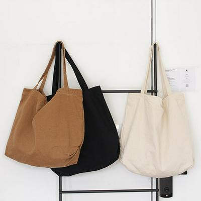 Women's Minimalist Tote Bag Simple Large Capacity Handbag Casual Canvas Bag