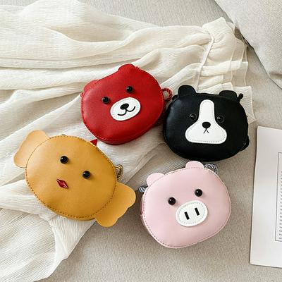 Girl's Cute Animal Shoulder Bag Cartoon-style Crossbody Purse