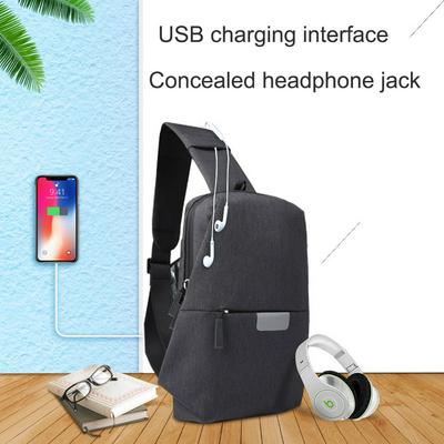 WIWU Crossbody Bags Men Fashion Chest Pack Casual Bag Women Waterproof Nylon Messenger Single Belt Bag For iPad